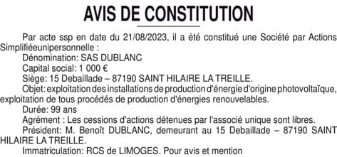 Contenu publication