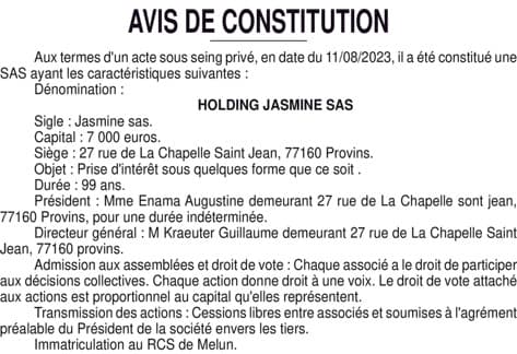 Contenu publication