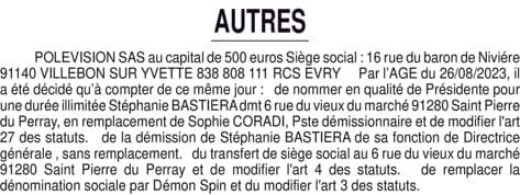 Contenu publication