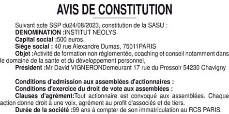 Contenu publication