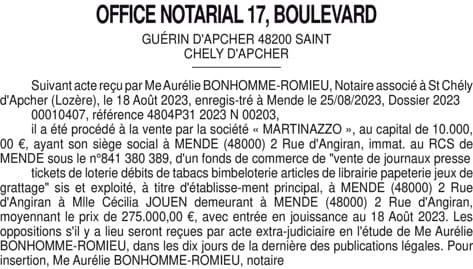 Contenu publication