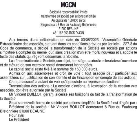 Contenu publication
