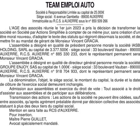 Contenu publication
