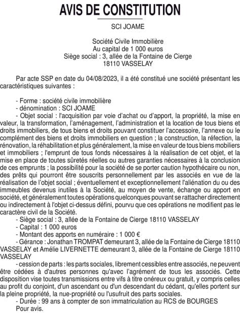 Contenu publication