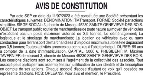 Contenu publication