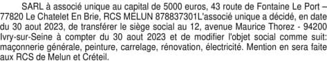 Contenu publication