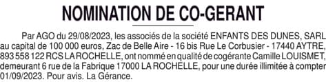 Contenu publication