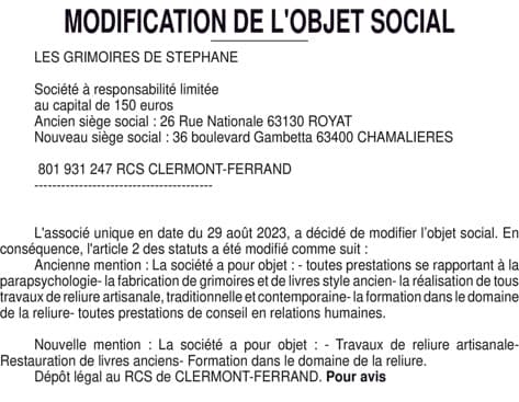 Contenu publication