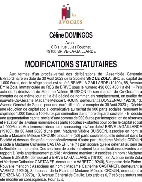 Contenu publication