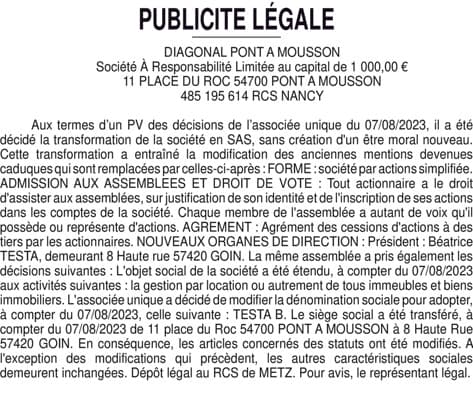 Contenu publication
