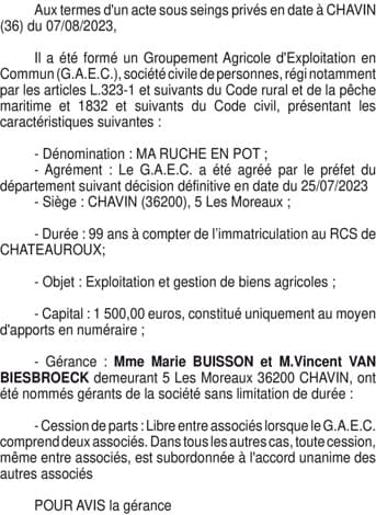 Contenu publication