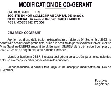 Contenu publication