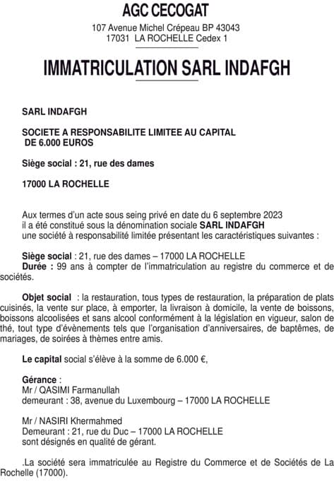 Contenu publication