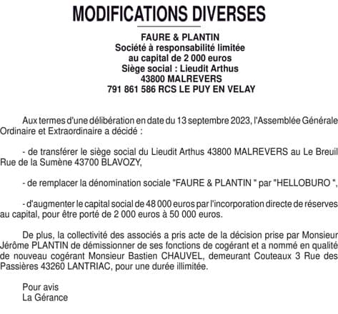Contenu publication