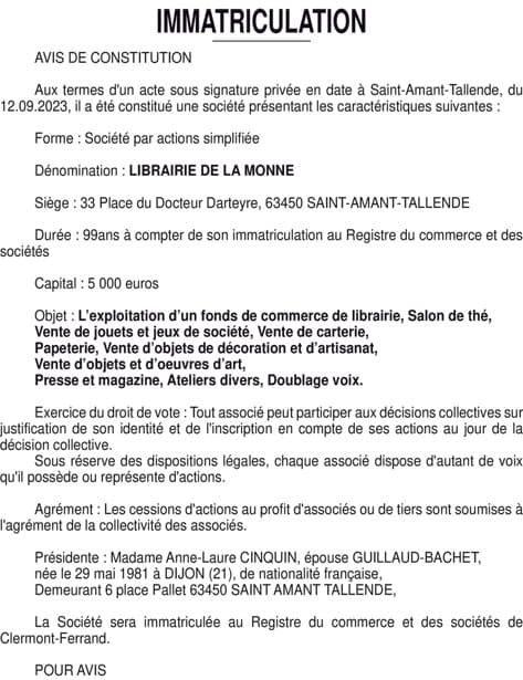Contenu publication