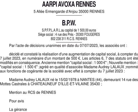Contenu publication