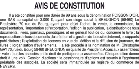 Contenu publication