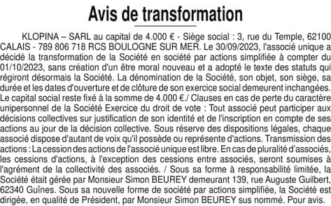Contenu publication