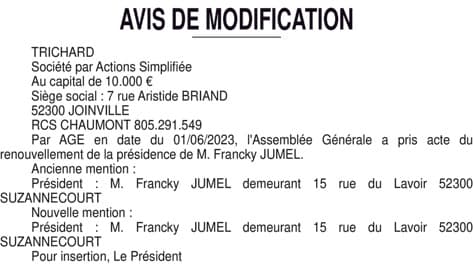 Contenu publication