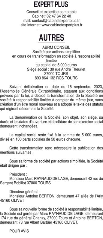 Contenu publication