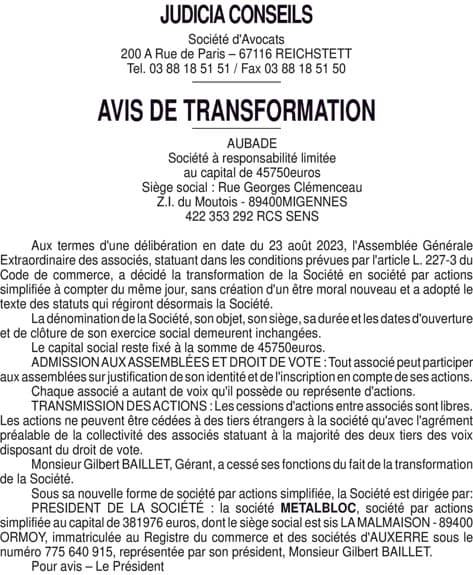 Contenu publication