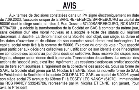 Contenu publication