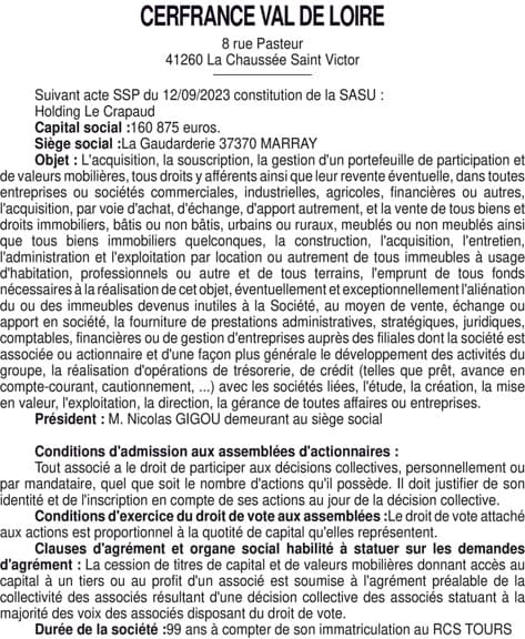 Contenu publication