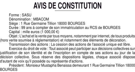 Contenu publication