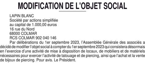 Contenu publication
