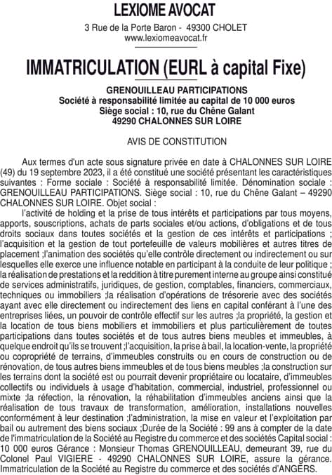 Contenu publication