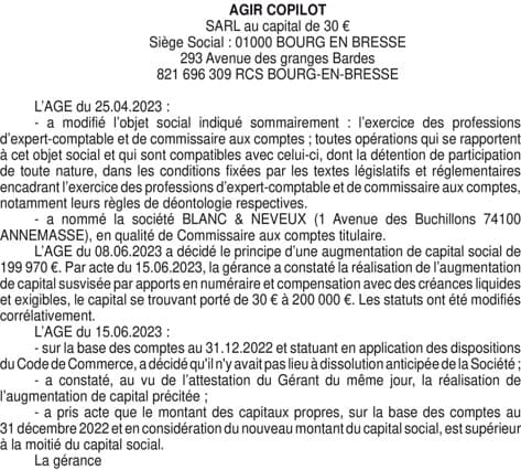 Contenu publication