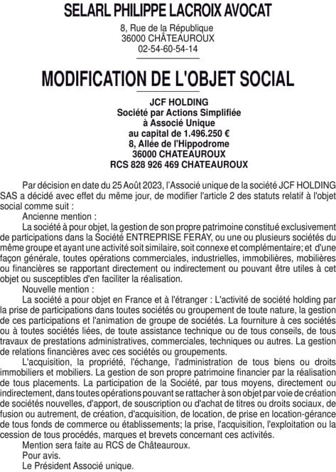 Contenu publication