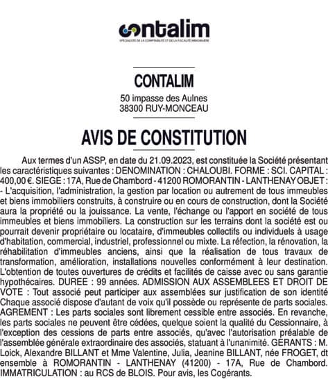Contenu publication