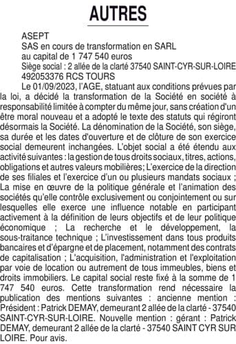 Contenu publication