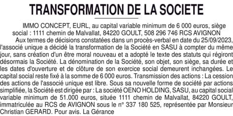 Contenu publication