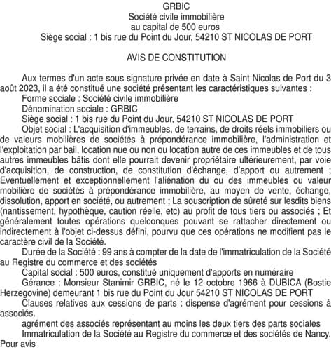 Contenu publication