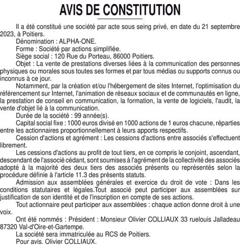 Contenu publication