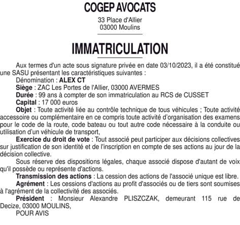 Contenu publication