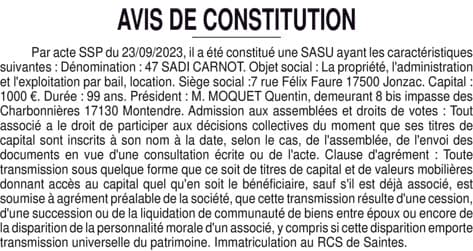 Contenu publication