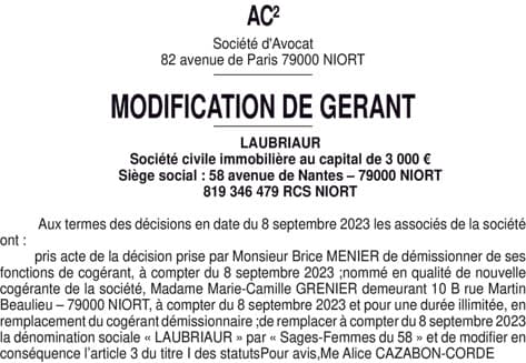 Contenu publication