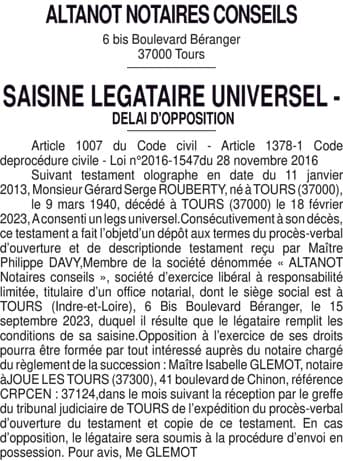 Contenu publication