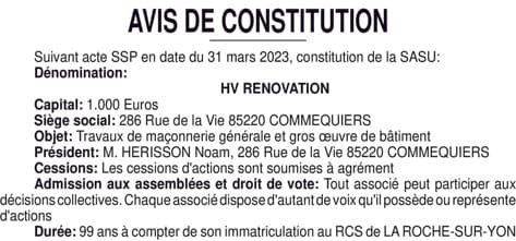 Contenu publication