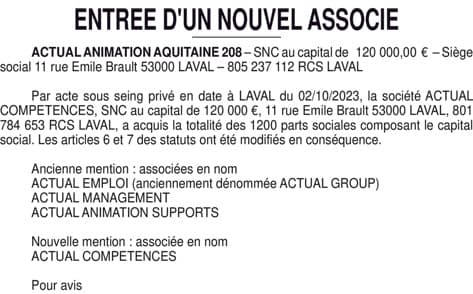 Contenu publication