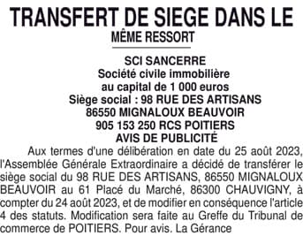 Contenu publication