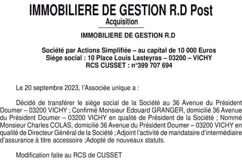 Contenu publication