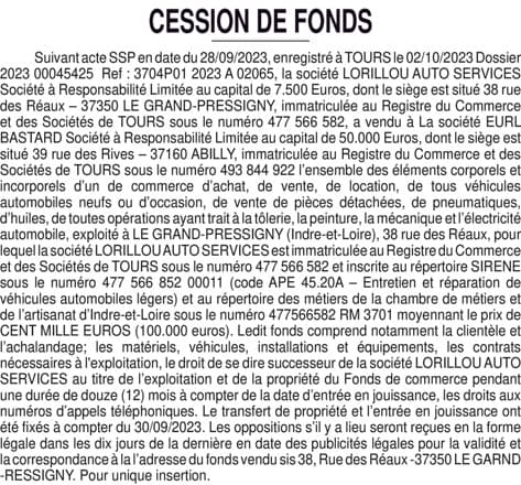 Contenu publication
