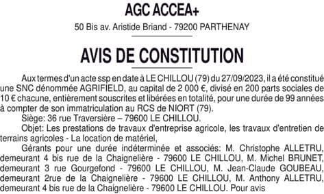 Contenu publication
