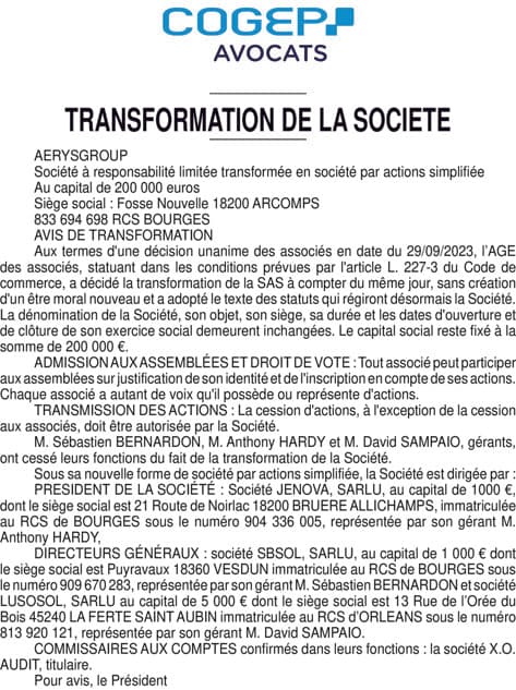Contenu publication