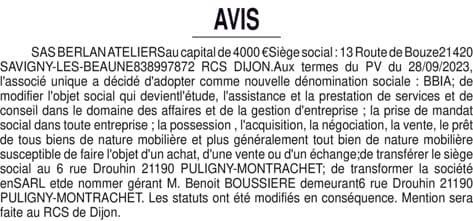 Contenu publication