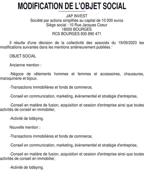 Contenu publication